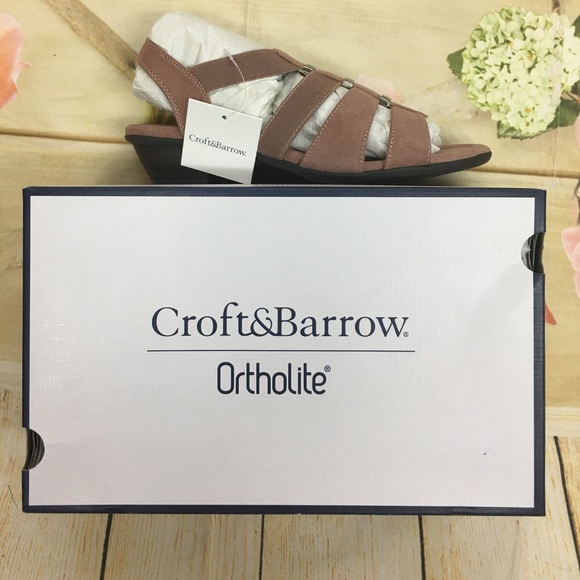 ☀️ Croft & Barrow gwendolen sandals NIB - Picture 2 of 6